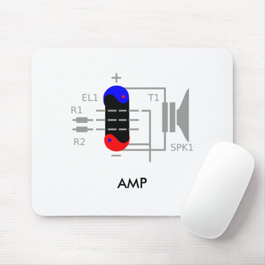 増幅管 マウスパッド (マウス)