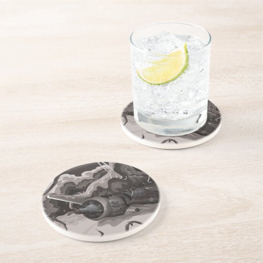 墜落した世界戦闘機 コースター (側面)