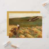 墜落した飛行機(John Singer Sargent) カード (正面/裏面インサイチュ)