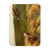 墜落した飛行機(John Singer Sargent) マグネット (縦)