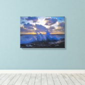 墜落！ キャンバスプリント (インサイチュ (ウッドフロア))