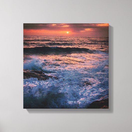 墜落！ キャンバスプリント (正面)