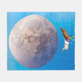 墜落!シェルパブランケット フリースブランケット (正面(横))