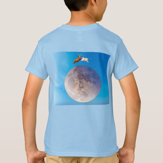 墜落！T-シャツ Tシャツ (裏面)