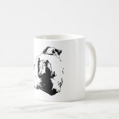 墨の中の愛情あふれる視線 コーヒーマグカップ (正面右)