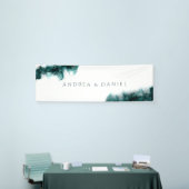 墨の結婚旗 横断幕 (トレードショー)