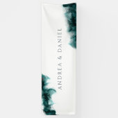 墨の結婚旗 横断幕 (縦)