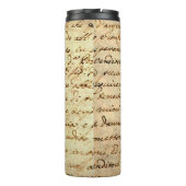 墨書1700書世紀古写本  タンブラー (裏面)