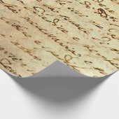 墨書1700書世紀古写本 ラッピングペーパー (角)