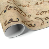 墨書1700書世紀古写本 ラッピングペーパー (ロールコーナー)