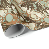 墨流しマーブル紙レプリカ ラッピングペーパー (ロールコーナー)