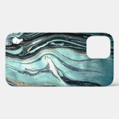 墨流し日本のの芸術。 Case-Mate iPhoneケース (裏面 (横))