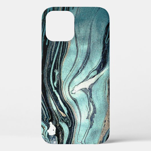 墨流し日本のの芸術。 Case-Mate iPhoneケース (裏面)