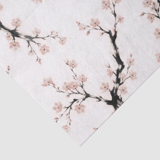 墨絵の墨 | 桜 | 薄葉紙 (詳細)