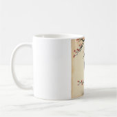 墨絵紅冠鶴マグカップ コーヒーマグカップ (左)