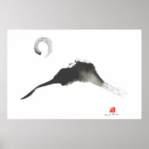 墨絵 ポスター