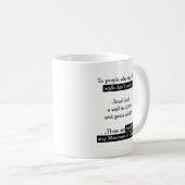 壁おもしろいを切り詰めるトランプMexicans Israel Tea コーヒーマグカップ (正面右)