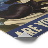 壁おもしろいアート – ウンチしてる？トイレに猫 ポスター (角)