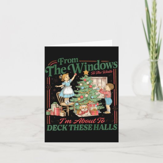 壁から窓まで、私はもうすぐデッキを張る カード (正面)