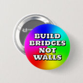 壁ではなく橋を架ける 缶バッジ (正面&裏面)