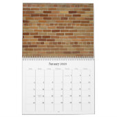 壁で書いて下さい カレンダー (1月 2026)