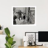 壁で起こった8/13/61 ポスター (ホームオフィス)