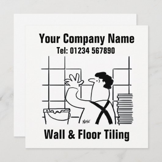 壁と床のタイリング漫画カード シーズンカード (正面/裏面)