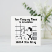 壁と床のタイリング漫画カード シーズンカード (スタンド正面)