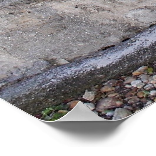 壁と戸口 ポスター (角)