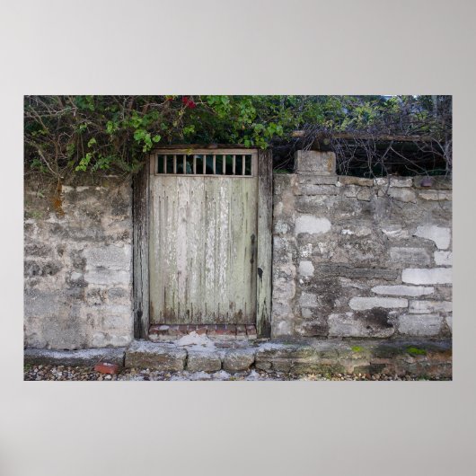 壁と戸口 ポスター (正面)