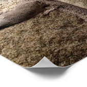 壁にもう一つ煉瓦が積み上がっている ポスター (角)