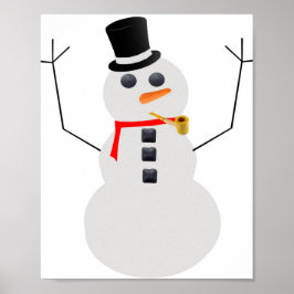 壁にアートを ポスター