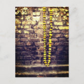 壁にガーランド ポストカード (正面)