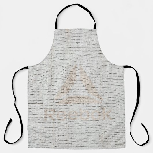 壁に付いたリーボックのロゴの写真を閉じる エプロン (正面)