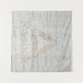 壁に付いたリーボックのロゴの写真を閉じる タペストリー (正面(横))