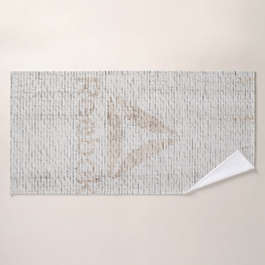 壁に付いたリーボックのロゴの写真を閉じる バスタオル (バスタオル)