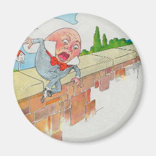 壁に坐るHumpty Dumpty マグネット
