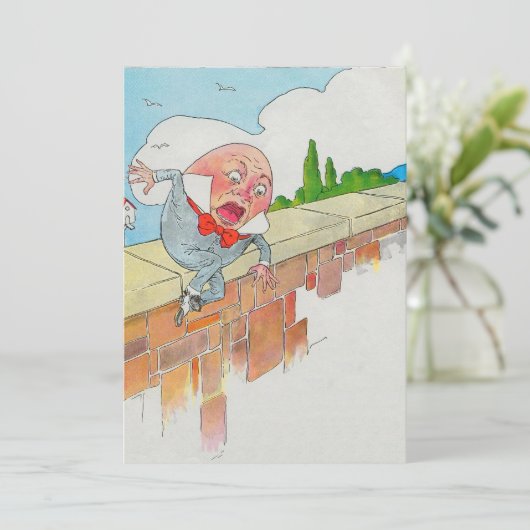 壁に坐るHumpty Dumpty 招待状 (スタンド正面)