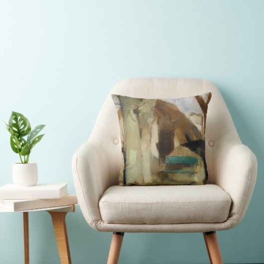 壁に影を落とすヘレン・シュジャフベック クッション (椅子)