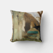 壁に影を落とすヘレン・シュジャフベック クッション (正面)