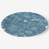 壁に描かれた美しいグラフィティアート緑の書道 ペーパープレート (アングル)