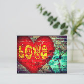 壁に書かれている文章 ポストカード (スタンド正面)