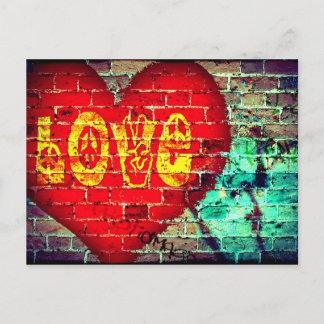 壁に書かれている文章 ポストカード