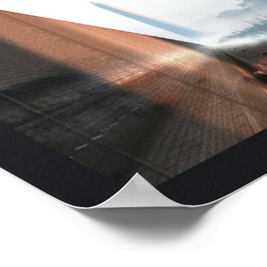 『壁に来て下さい』 ポスター (角)