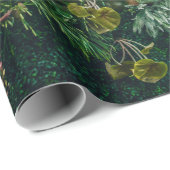 壁に植飾物が生える ラッピングペーパー (ロールコーナー)