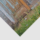 壁に素朴自転車を乗せた古い小屋 薄葉紙 (詳細)