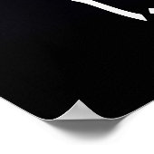 壁に造作が好い ポスター (角)