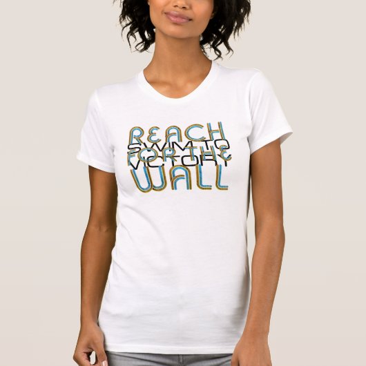 壁のための上の範囲 Tシャツ (正面)