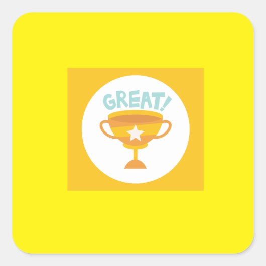 壁のアクセントとトリートメント>壁のデカールとシール スクエアシール (正面)