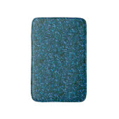 壁のカデ王室のットや青いテクスチャ バスマット (正面縦)